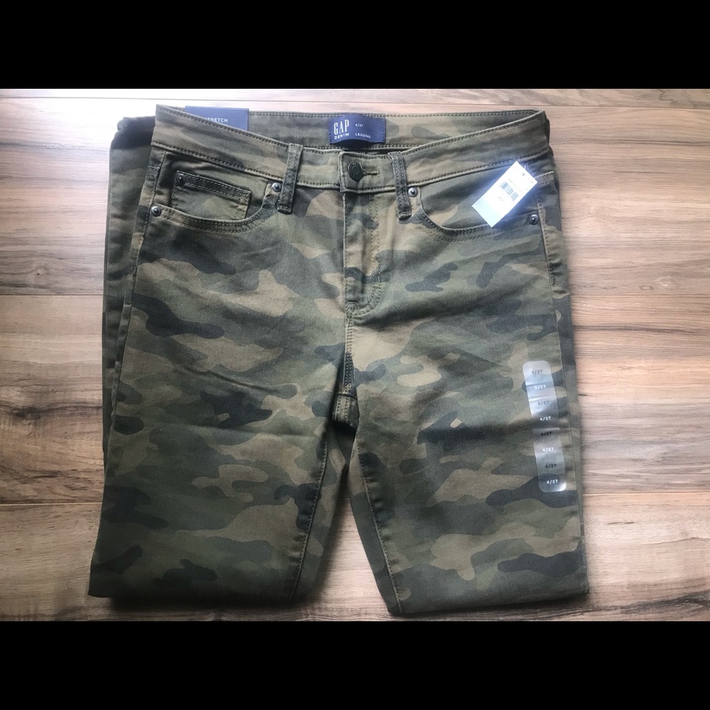 Gap Camo Jeans